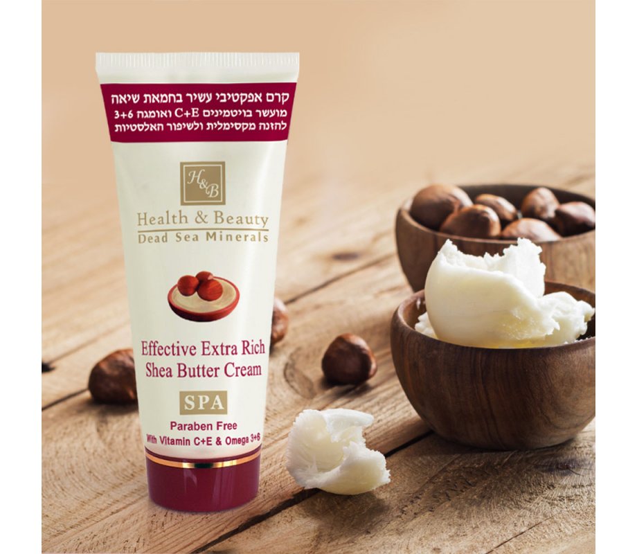 H&B Dead Sea Extra Rich Cream with Shea Butter