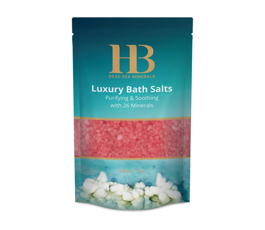 H&B Dead Sea Pink Bath Salts Rose