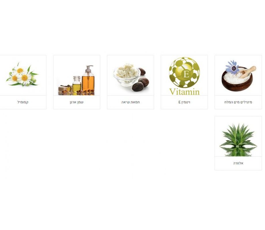 H&B Dead Sea Shower Gel for Men with Dead Sea Minerals, Oils and Plant Extracts