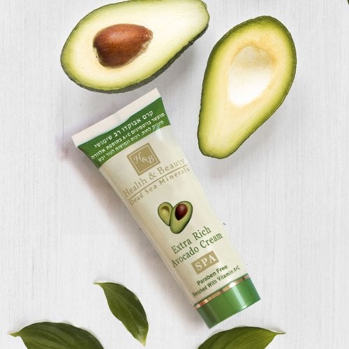 H&B Extra Rich Avocado Cream with Oils, Vitamins and Dead Sea Minerals