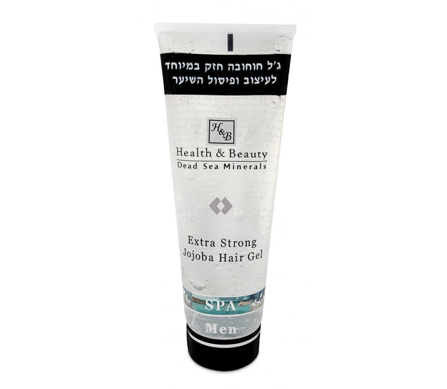 H&B Extra Strong Styling Non-Greasy Jojoba Hair Gel for Men