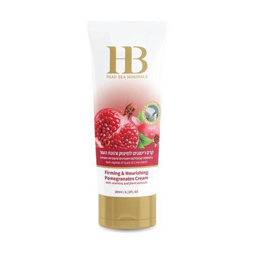 H&B Firming and Anti-Aging Pomegranate Cream with Active Dead Sea Minerals