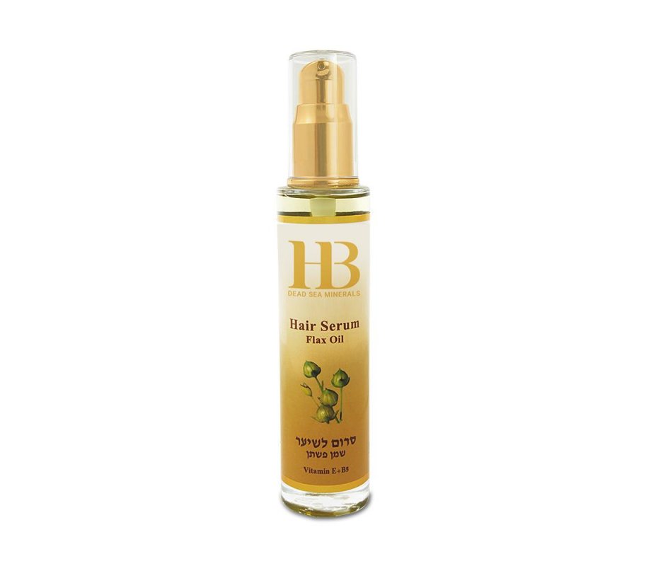 H&B Hair Serum with Dead Sea Minerals and Fragrant Oils - Flax Oil