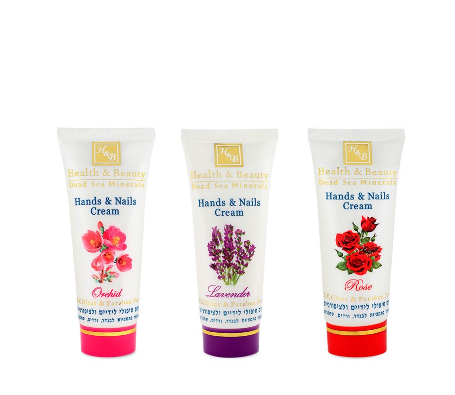 H&B Hand and Nails Treatment Cream - Choice of Orchid, Lavender or Rose