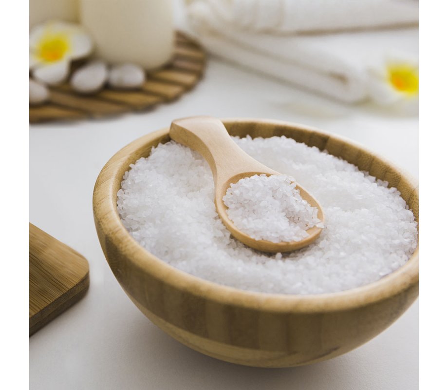 H&B Luxury Bath Salts with 26 Dead Sea Minerals - White Crystals