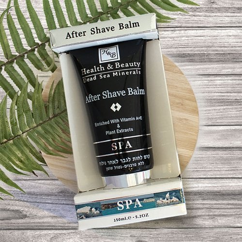 H&B Mens After-Shave Balm Enriched with Dead Sea Minerals and Plant Extracts