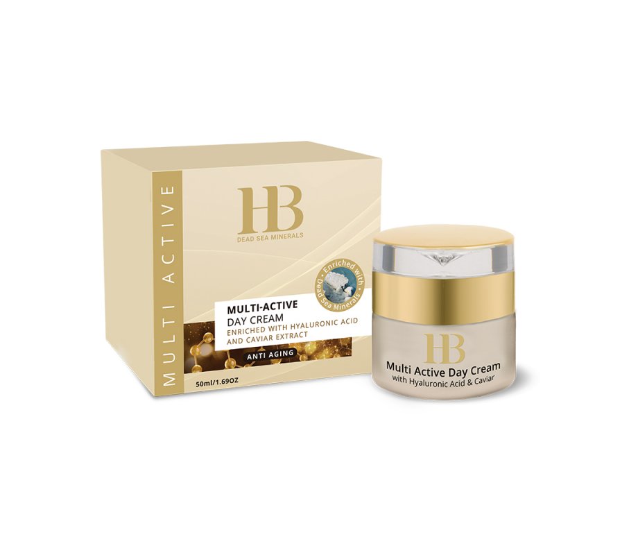 H&B Multi Active Day Cream with Hyaluronic Acid and Caviar