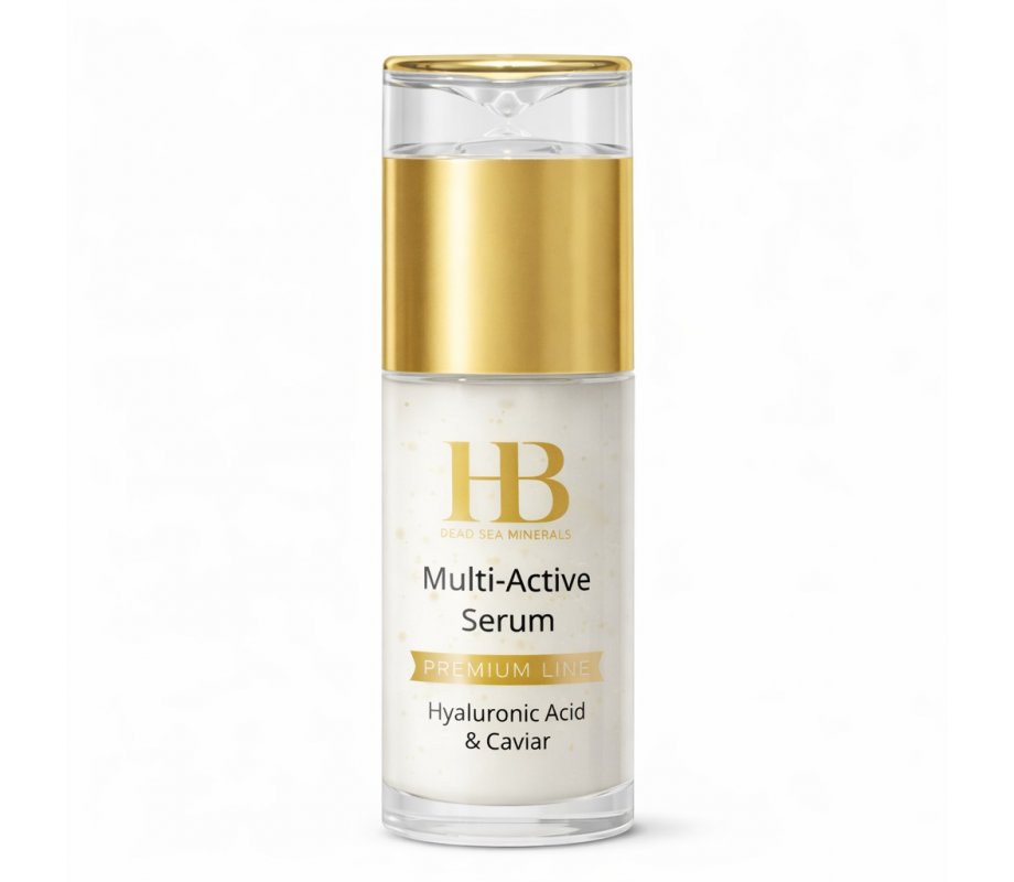 H&B Multi-Active Anti-Aging Facial Serum with Hyaluronic Acid and Caviar