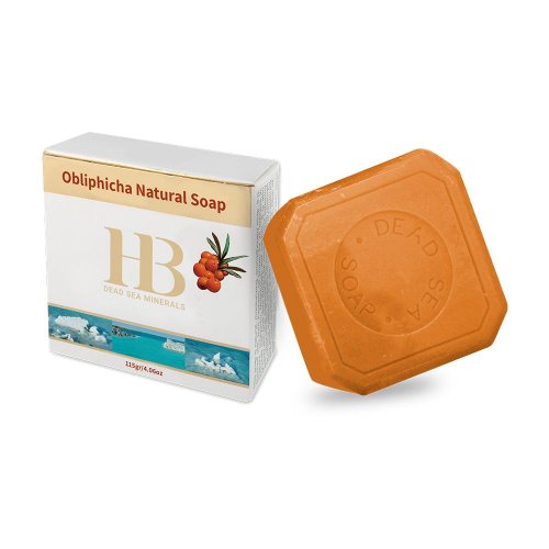 H&B Natural Bar of Soap with Sea Buckthorn and Dead Sea Minerals