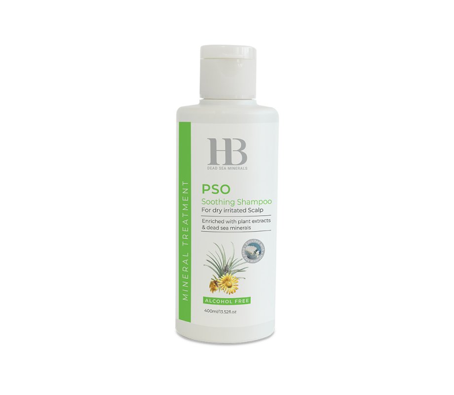 H&B PSO Soothing Shampoo for Dry Irritated Scalp - for Psoriasis Sufferers