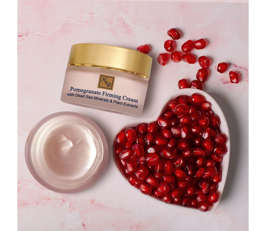 H&B Pomegranate Firming Cream with Dead Sea Minerals and Vitamins