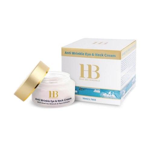 H&B Rich Anti-Wrinkle Eye and Neck Cream with Dead Sea Minerals & Plant Extracts