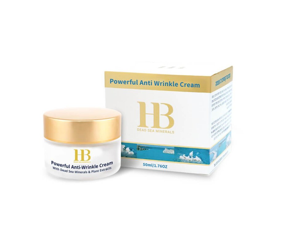 H&B Rich Anti-Wrinkle Facial Cream Enriched with Oils and Dead Sea Minerals