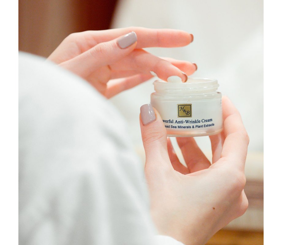 H&B Rich Anti-Wrinkle Facial Cream Enriched with Oils and Dead Sea Minerals