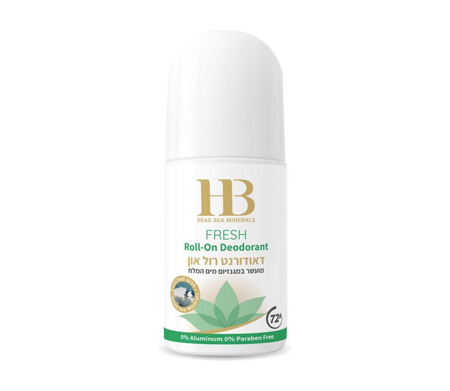H&B Roll On Deodorant for Women Enriched with Dead Sea Minerals