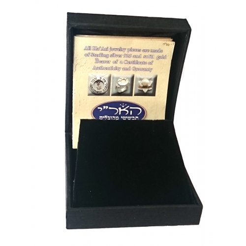 HaAri Kabbalah Amulet Pendant Necklace Engraved with 72 Names of God to Draw Powerful Energy