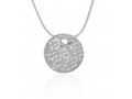 Hand Etched Ana Bekoach Pendant from Golan Studio