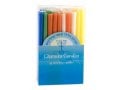 Hanukkah Candles Dripless, Mixed Colors - Box of 45