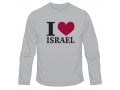 I Love Israel Long Sleeved T-Shirt