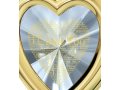 I Love You Framed Heart Pendant By Nano - Gold Plate