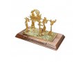 Image of Ark of Covenant Mishkan Carriers - Gold Color Metal