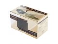 Insulated Tefillin Holder and Weatherproof Tallit Bag - Light Gray Faux Leather