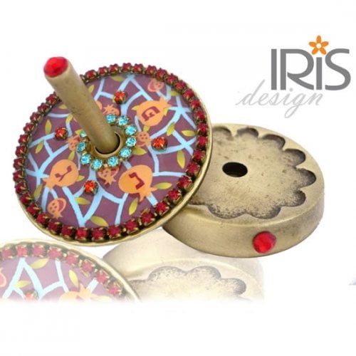 Iris Design - Hanukkah Dreidel