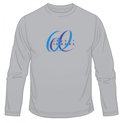 Israel 60 Anniversary Long Sleeved T-Shirt