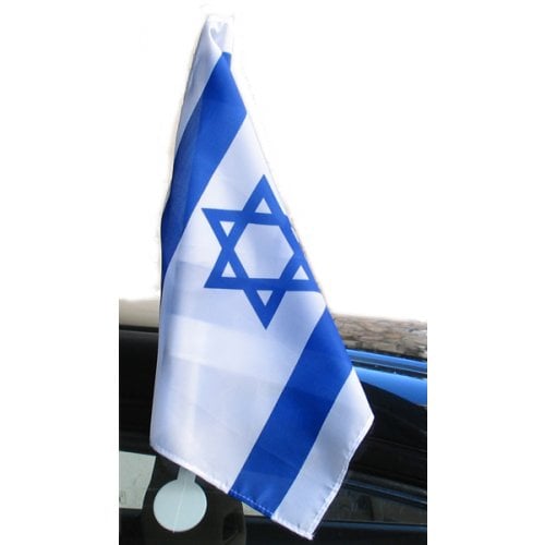 Israel Car Flag