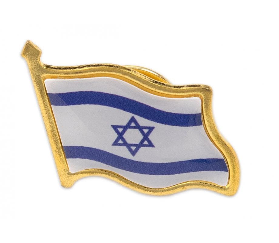 Israeli Flag Pin LOT OF 3 Israel Flag Lapel Pins 
