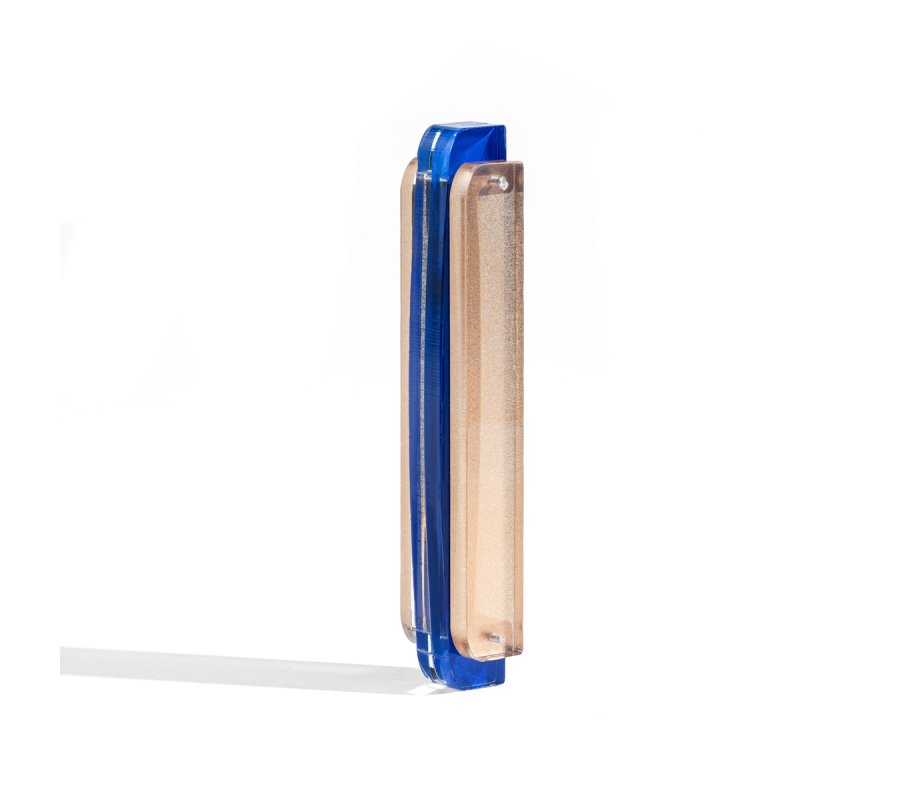 Israel Museum Mezuzah Case, Acrylic and Glass - Choice of Colors