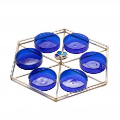 Israel Museum Passover Seder Plate - Israel Designer Eli Yashar
