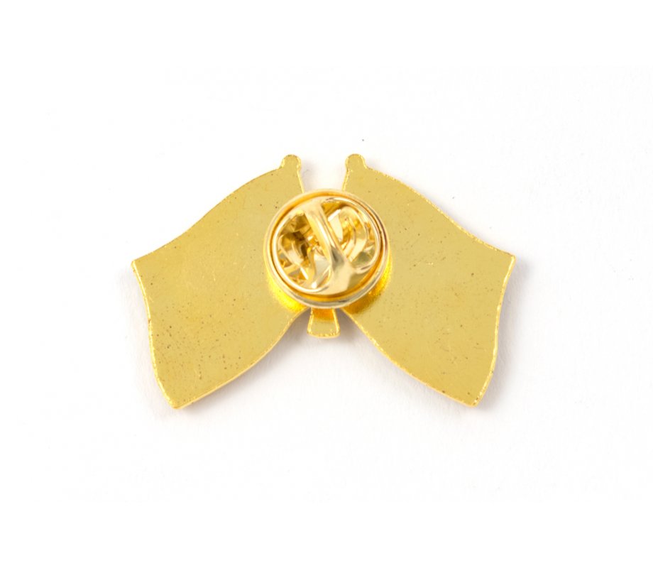 Israel-Brazil Flags Lapel Pin