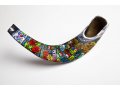 Jerusalem Hand Painted Ram's Horn Shofar