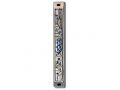 Jerusalem Mezuzah with Shin and Colored Stones