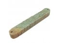 Jerusalem Stone Flat Mezuzah Case, Set of Four with Western Wall - 5.9