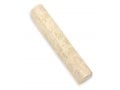 Jerusalem Stone Mezuzah Case, Off-White - 4.3