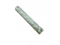 Jerusalem Stone Round Mezuzah Case, Set of 4 with Western Wall - 5.9