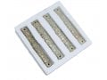 Jerusalem Stone Round Mezuzah Case, Set of 4 with Western Wall - 5.9