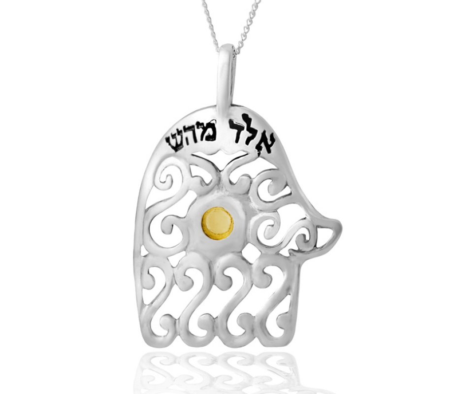 Kabbalah Hamsa Necklace for Health and Protection
