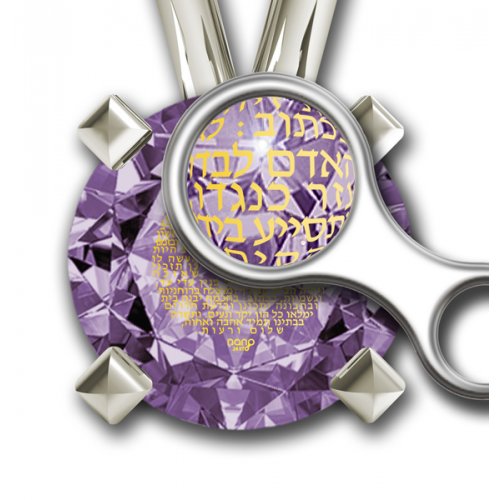 Kabbalah Pendant For Soul Mate By Nano Gold - Silver