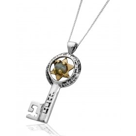 Kabbalah Pendant with Chrysoberyl