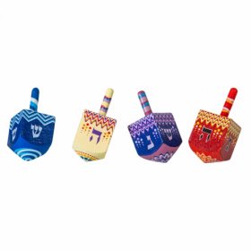 Hanukkad Glass Dreidel Beads, set of 3. handmade in Jerusalem - Bat Chen  Designs - Glass Dreams