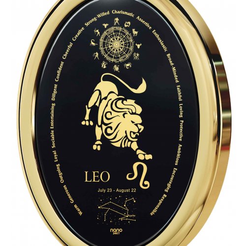 Leo Zodiac Pendant by Nano Jewelry