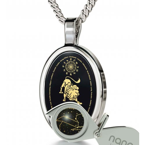 Leo Zodiac Pendant by Nano Jewelry