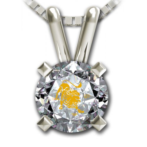 Leo Zodiac Pendant by Nano Jewelry- Silver