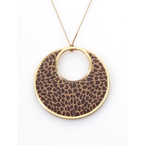 Leopard Afro Necklace