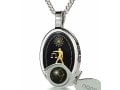 Libra Zodiac Pendant by Nano Jewelry