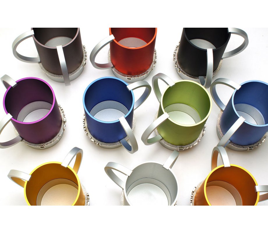 Light Blue Wash Cup by Dabbah Judaica