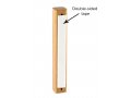 Light Brown Natural Wood Mezuzah Case